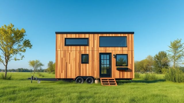 MiniEv İki Katlı Tiny House İçin Mobilya ve Depolama Çözümleri