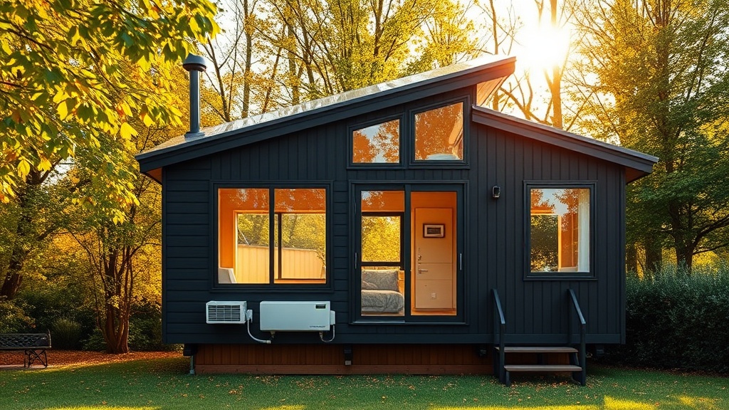MiniEv İki Katlı Tiny House İçin Yalıtım ve İklimlendirme Çözümleri