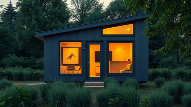 MiniEv Tek Katlı Tiny House İçin Akıllı Aydınlatma Sistemleri