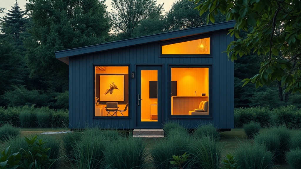 MiniEv Tek Katlı Tiny House İçin Akıllı Aydınlatma Sistemleri