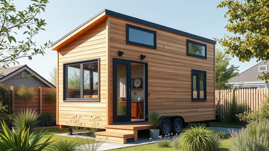 MiniEv Tek Katlı Tiny House İçin Akıllı Depolama Çözümleri