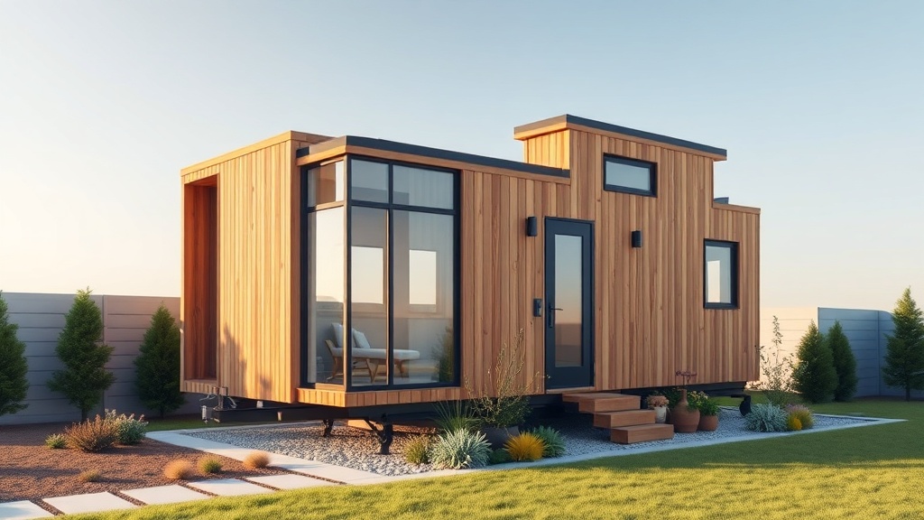MiniEv Tek Katlı Tiny House İçin Şık Kapı Çözümleri: Tasarım ve İşlevsellik