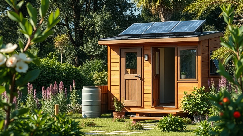 MiniEv Tek Katlı Tiny House İçin Su Tasarrufu Çözümleri