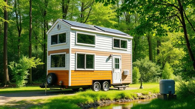 MiniEv Tiny House İki Katlı Modeli İçin Su ve Elektrik Sistemleri: Pratik Çözümler