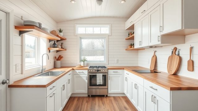 MiniEv Tiny House Modüler Mutfak: Alanı Maksimize Eden Depolama Çözümleri