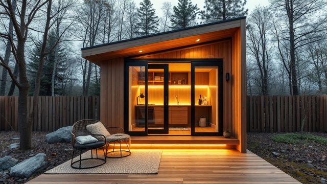 MiniEv Tiny House Modüler Mutfak İçin İklimlendirme Çözümleri